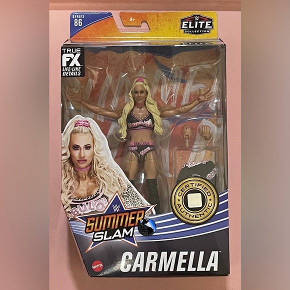 Mattel WWE Action Figure Carmella Elite Collection Serie 86 – 15 Cm, Posabile, Con Accessori, Regalo Per Fan Dagli 8 Anni - 2